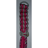 10 STRAND WIDE ROUND BRAID SLEUTELHANGER 